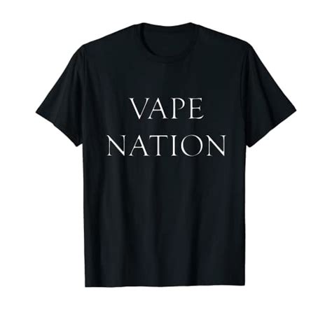 Vape Nation Shirt Vaporizer For Vaping Juice Cannabis Vapor Clothing