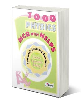 Redspot Physics 1000 MCQs 2015 | For MCAT Preparation | Physics books, Physics, Romantic novels ...