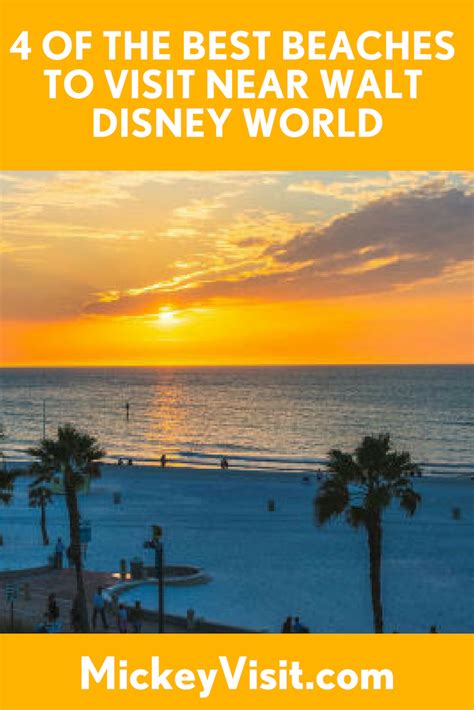 Four Of The Best Beaches Near Walt Disney World Mickey Visit Beach