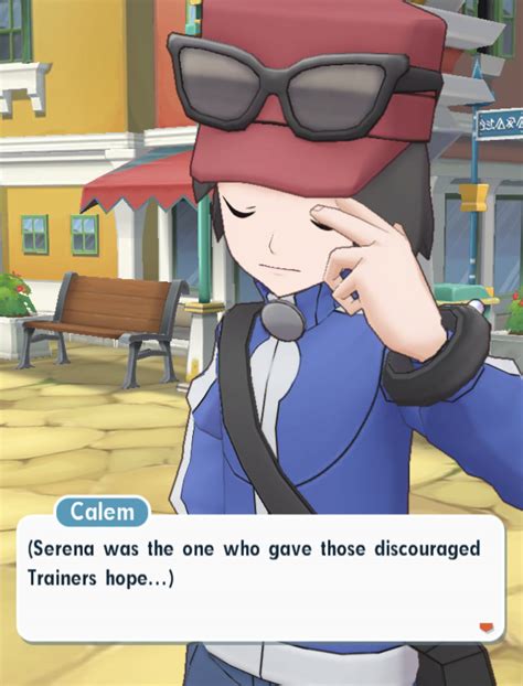 Touya POKEMON SV TIMEE On Twitter They Are Giving Calem More Character Development In A