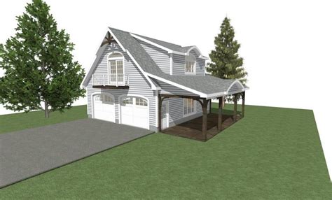 Garage Plans 28 X 32 2 Car Garage Plans 1212 10ft Wall With
