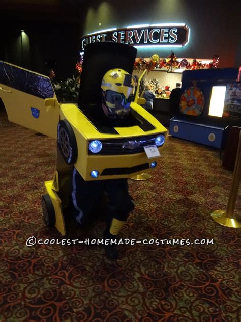 Cool DIY Bumblebee Transformer Costume Transformer Costume Bumble