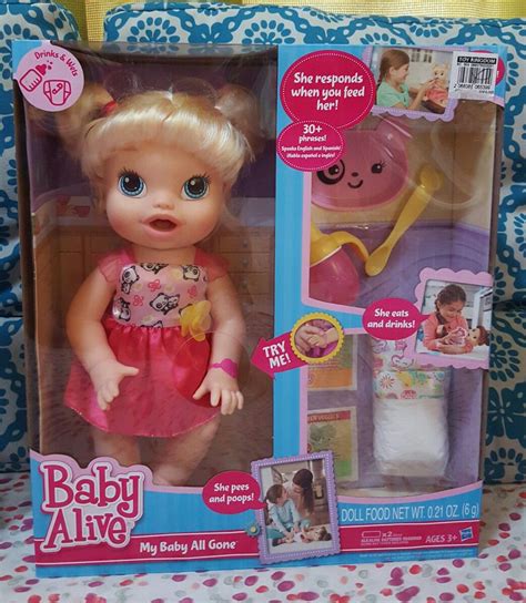 Baby Alive My Baby All Gone Doll Brunette Discontinued By Manufacturer