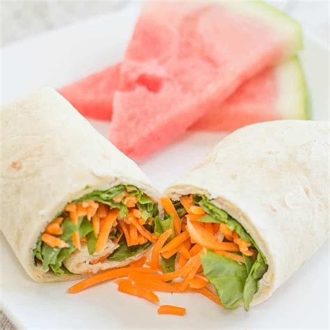 Quick And Easy Make Ahead Lunch Wraps Simple Lunch Meal Prep Idea