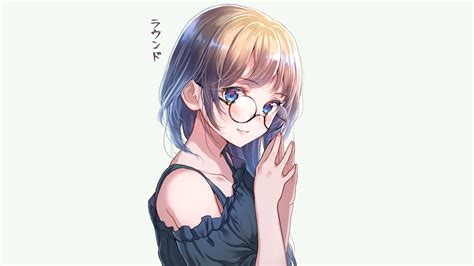 Images Of Anime Girl Short Brown Hair Brown Eyes Glasses