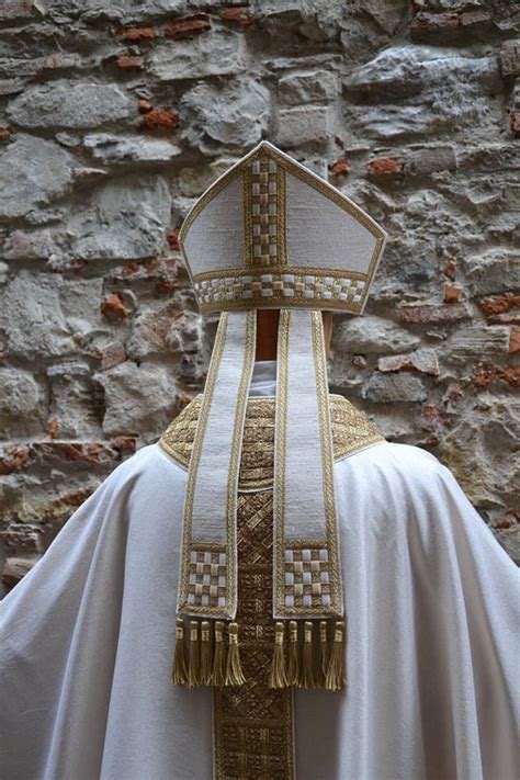 Bishop Hat Priest Outfit St Nicholas Day Architectural Lighting