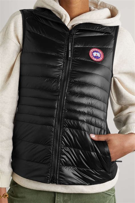 canada goose hybridge lite quilted ripstop down vest net a porter gb