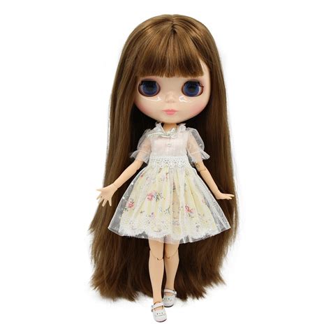 ICY DBS Blyth Bjd Dolls NO BL0623 Customized Nude Doll With Natural