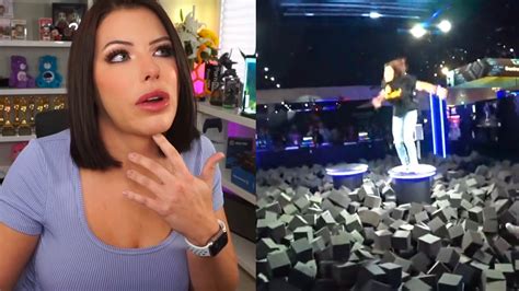 adriana chechik reveals injuries worse than expected after twitchcon foam pit accident dexerto