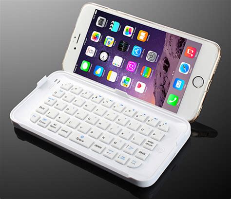 Iphone, ipad, imessage, android, and the web. Clip this keyboard to the iPhone 6 Plus and get productive ...
