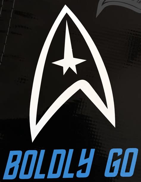 Star Trek To Boldly Go Vinyl Decal Bitchen Stickerz