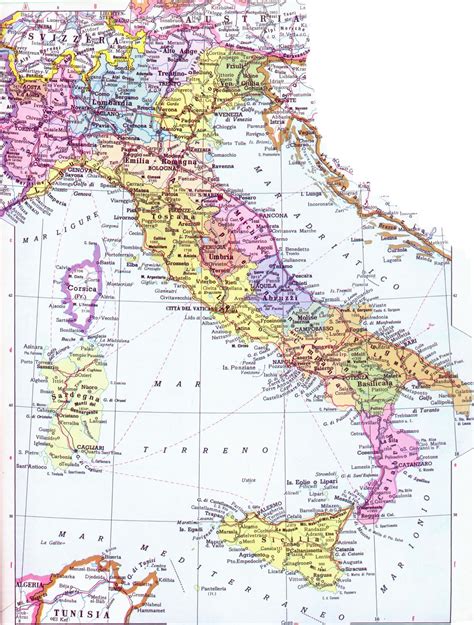 Cartina Italia Imagexxl