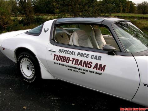 Classic Vintage Survivor 1980 Pontiac Turbo Trans Am Official Pace Car