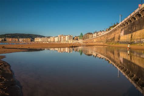 View Of San Sebastian In Basque Spain Editorial Photography Image Of