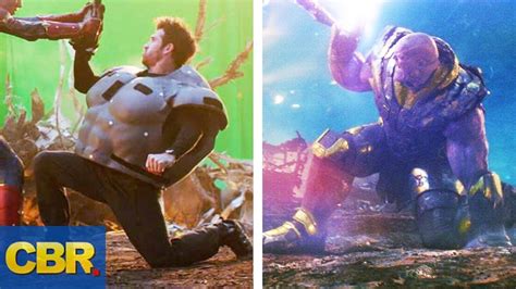 15 avengers endgame scenes before and after cgi youtube