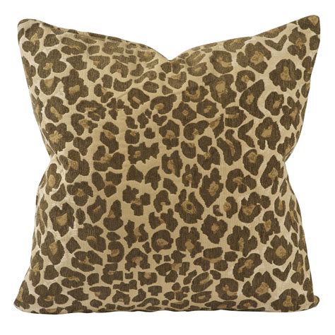 Vesper Lane Woven Leopard Throw Pillow Bohemian Throws Bohemian Throw