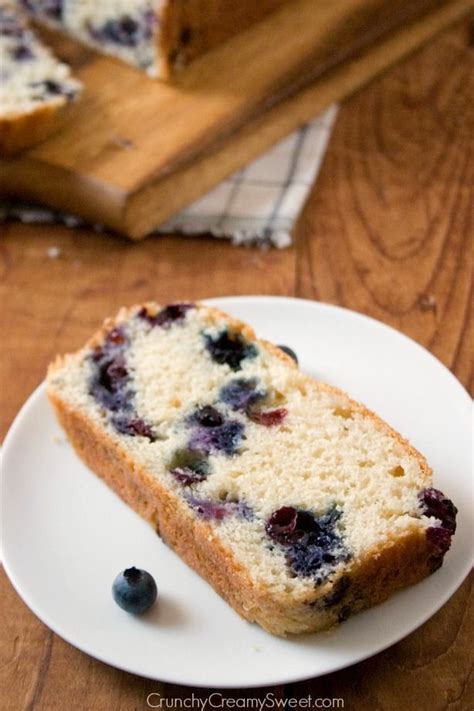 Blueberry Quick Bread Recipe Crunchy Creamy Sweet Quick Bread