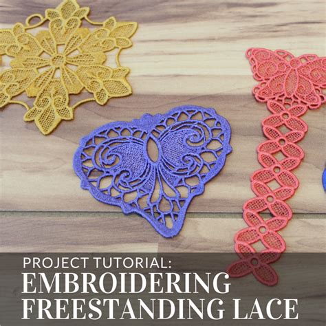 Master Embroidering Freestanding Lace With These Tips And Tricks From