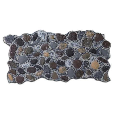 With a very detailed boulder rock that has more corner's and option's than any panel on the market. NextStone 51 in. x 27 in. Polyurethane River Rock Faux ...