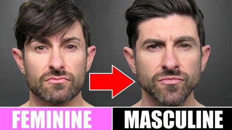 6 Simple Ways To Get A More Masculine Face Try This Now Youtube