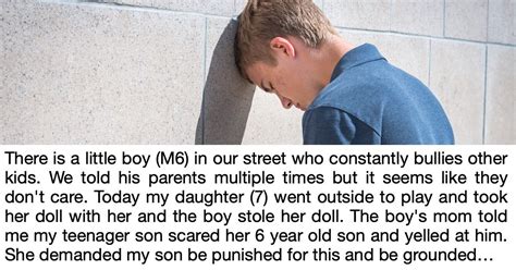 Dad Asks If He Was Wrong For Refusing To Punish Son Who Fought Bully Someecards Parenting