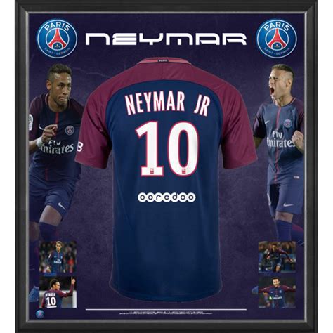 6, 8, 10 and 12 years. Soccer - Neymar Jr Signed & Framed Paris Saint-Germain ...