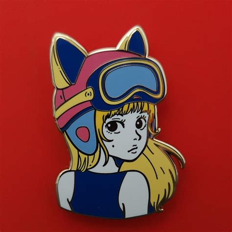 1960s Inspired Anime Pin Anime Girl Rpins