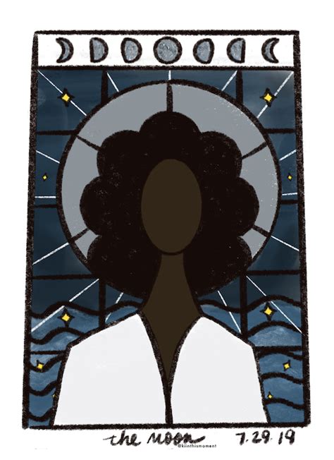 But did you check ebay? Illustration of a dark brown Black woman with afro ...