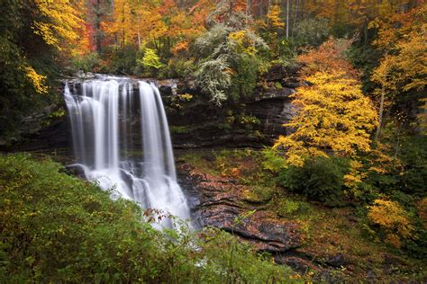 Asheville Waterfalls Looking Glass Falls North Carolina Waterfall