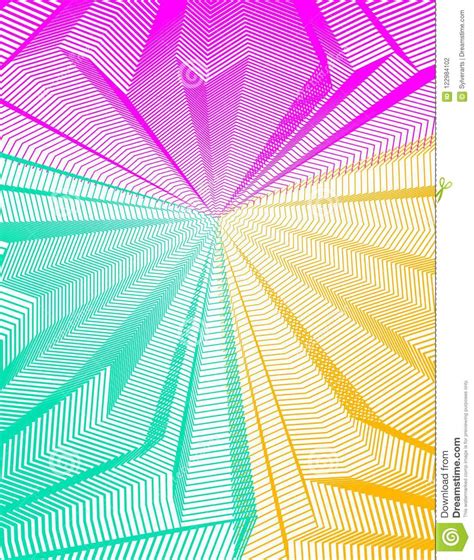 Abstract Linear Textured Vector Art Background For Design Psych Stock