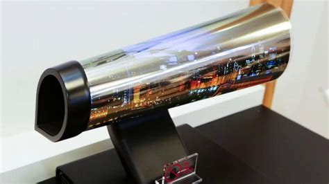 Lg’s 65 In Oled Tv Can Be Rolled Up Like Paper Industry Tap