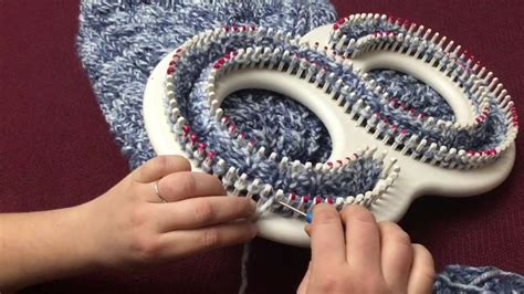 How To Loom Knit A Blanket Or Afghan In A Cable Knit Pattern Loom