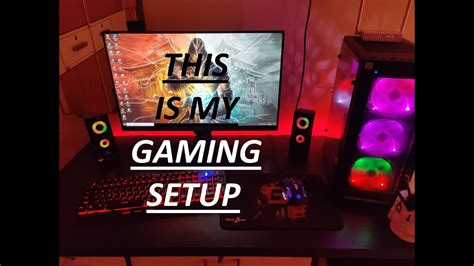 Lets Get Into My Gaming Setup Lots Of Fun To Play Powerful Pc 👍👍🎮