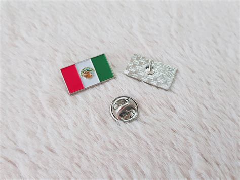 Mexico Flag Pin Badge Etsy