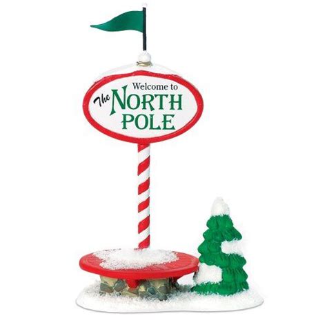 Department 56 North Pole Welcome To The North Pole North Pole North