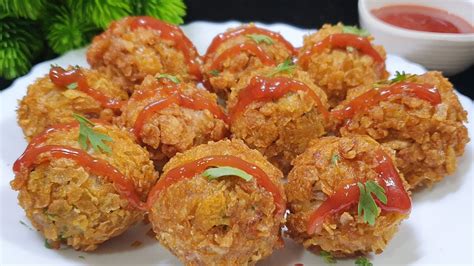 Crispy Chicken Balls 100 Tasty Chicken Snack For Iftar L Make And Freeze Chicken Balls Youtube