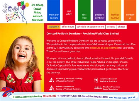 Concord Pediatric Dentistry Dentistry Pediatric Dentistry Pediatrics