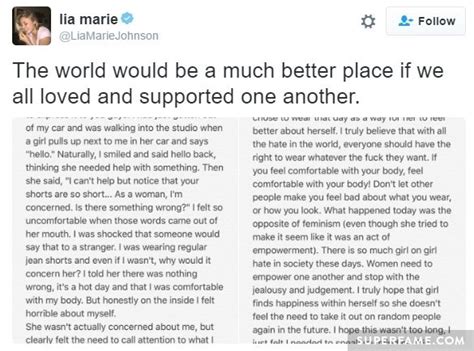 Lia Marie Johnson Shamed For Being Too Sexy By A Stranger Superfame
