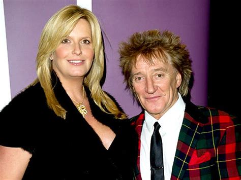 Rod Stewart Wife Penny Lancaster Welcome Their Second Son Aiden New