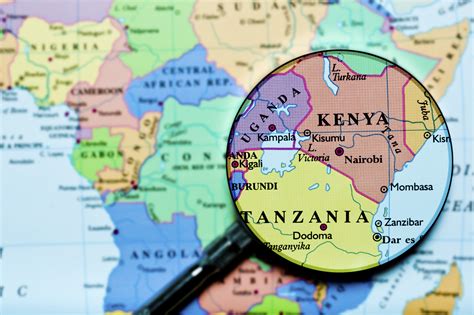 Geographical and map position of the uganda. AfDB lends US$228mn to Kenya-Tanzania road | Global Trade Review (GTR)