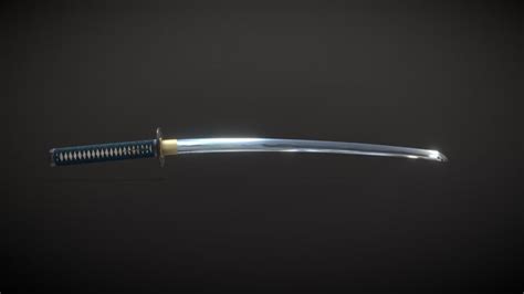 katana sword 3d models sketchfab