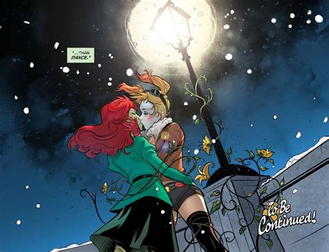 Batman Poison Ivy And Harley Quinn Kiss