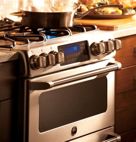 Ge Cgs990setss 30 Inch Slide In Café Series Double Oven