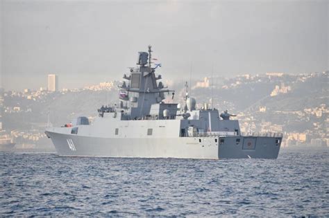 Frigate Admiral Of The Kasatonov Fleet In Algeria ВПКname