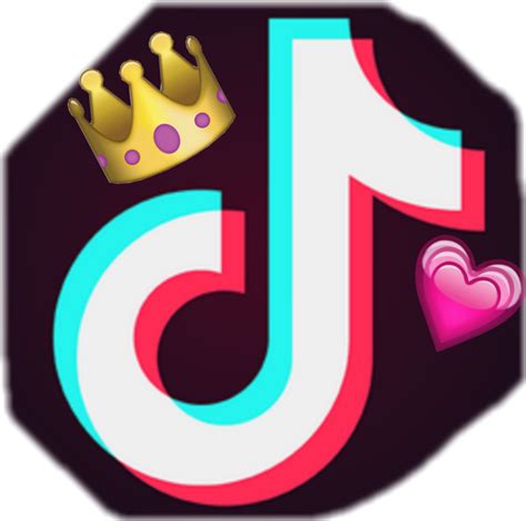 Tiktok Crown Hearth Sticker By Karolina — Png Share Your Source For High Quality Png Images