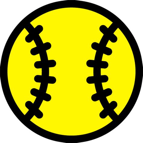 Softball Icon At Getdrawings Free Download