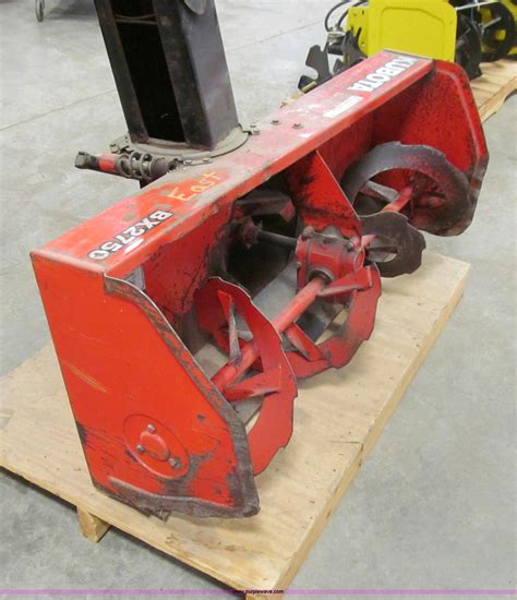 Kubota Bx2750 Snow Blower In Des Moines Ia Item R9159 Sold Purple Wave