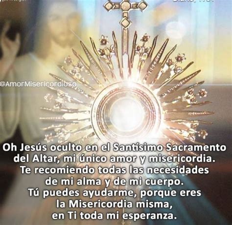 Lista Foto Oraciones Para Alabar Al Santísimo Sacramento Del Altar Pdf Cena Hermosa