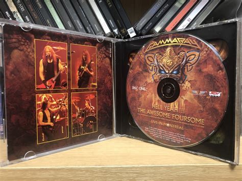Gamma Ray Hell Yeah The Awesome Foursome Cd Photo Metal Kingdom