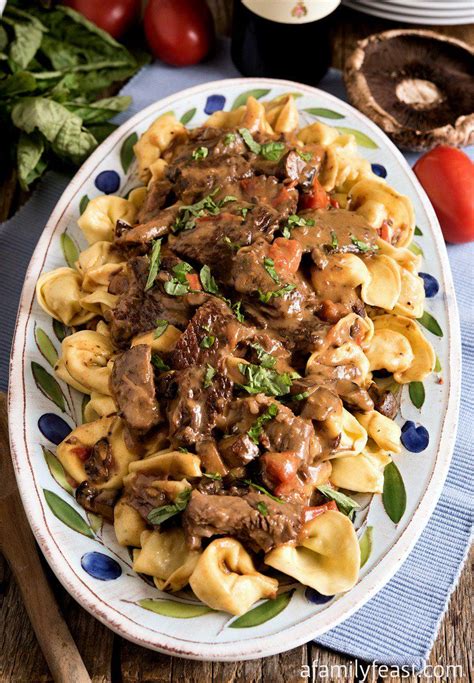 Maybe you would like to learn more about one of these? Braised Beef and Tortelloni | Recipe | Braised beef, Food ...